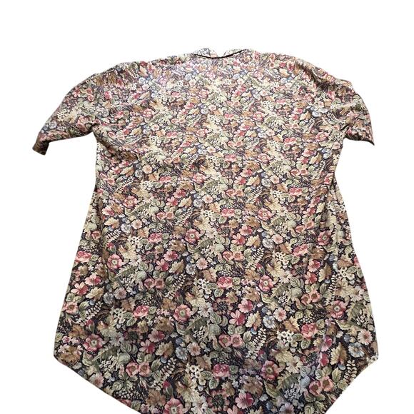 Vintage Tango by Max Raab Short Sleeve Button Up Shirt Floral - Picture 10 of 10